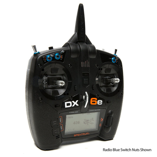 Radio Orange Switch Nuts with Installation Tool for Spektrum Transmitters (SPMA1303)