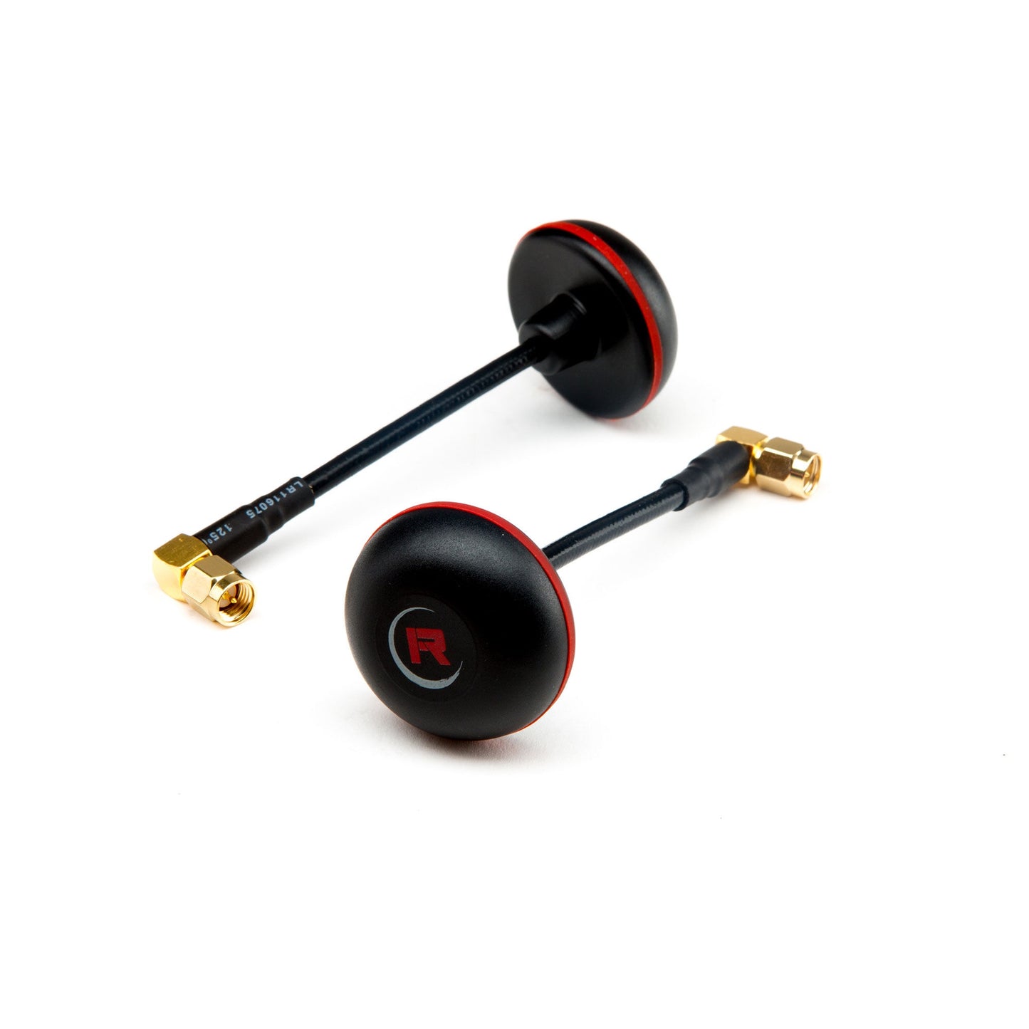 RHCP Omni Right Angle Connector (2) for FPV Antennas (SPMVX5802)