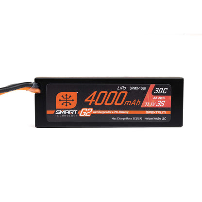 11.1V 4000mAh 3S 30C Smart LiPo G2 Hard Case: IC5_2