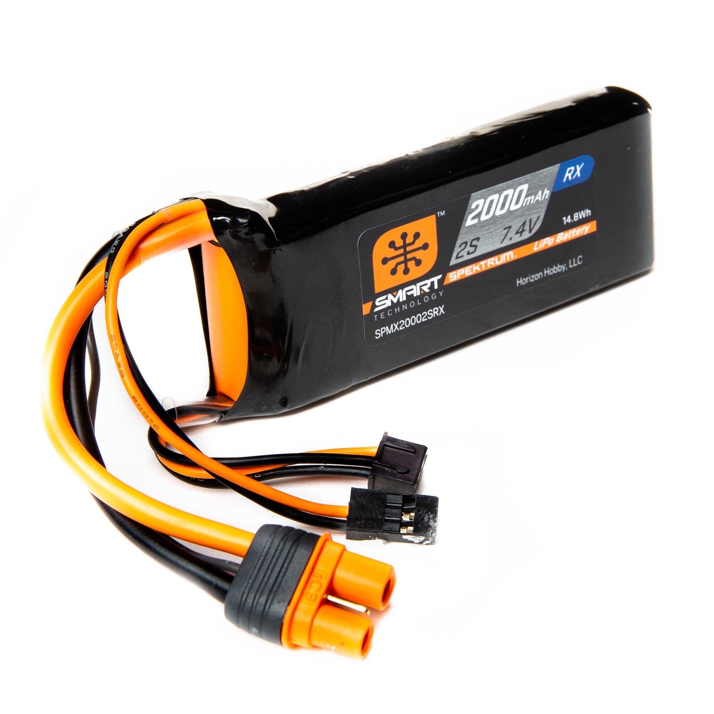 2000mAh 2S 7.4V Smart LiPo Recei (SPMX20002SRX)_1