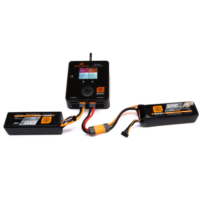 2200mAh 11.1V 30C 3S Smart LiPo Battery Pack with IC3 Plug (SPMX22003S30)