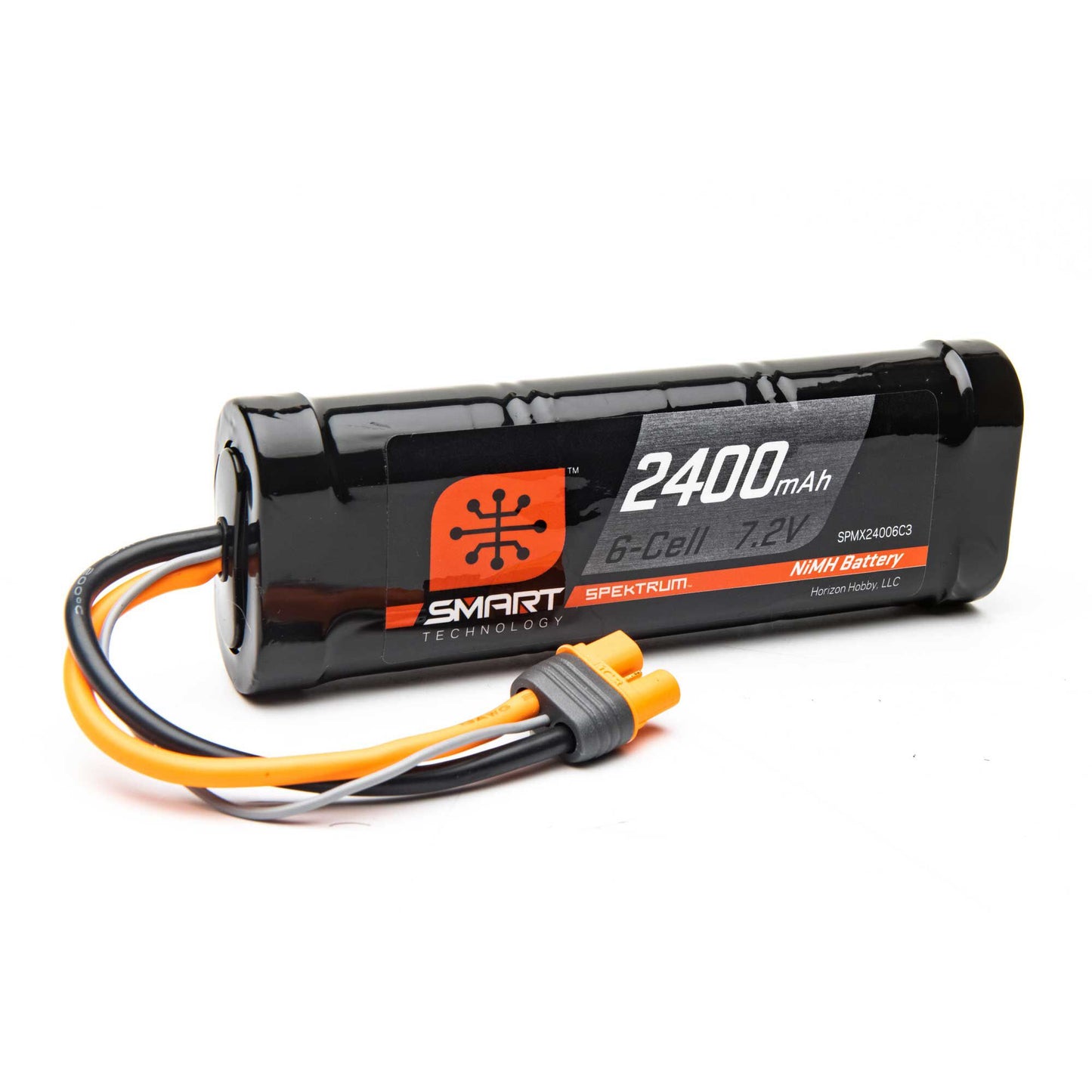 2400mAh 6-Cell 7.2V Smart NiMH Battery with IC3 Connector (SPMX24006C3)