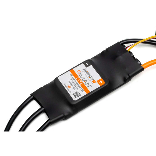 Avian 45-Amp Smart Lite Brushless ESC for RC Vehicles (SPMXAE45B)