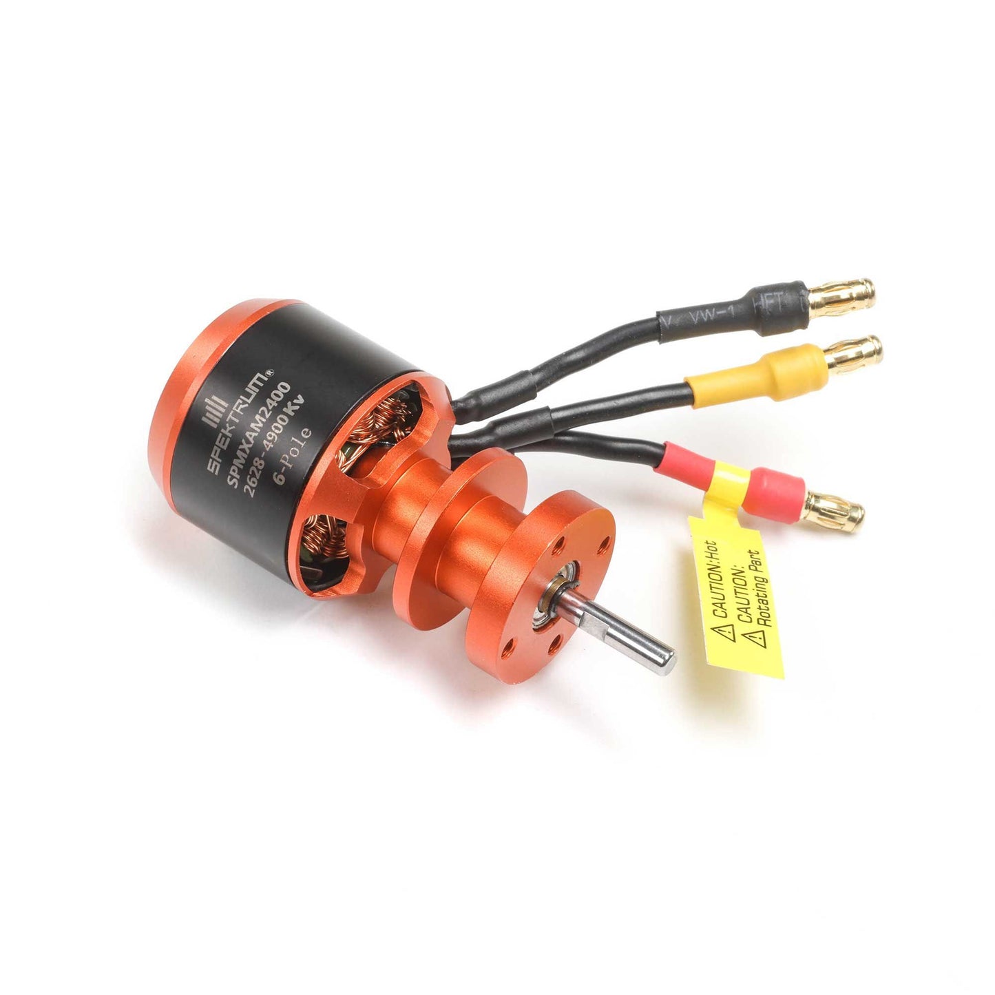 Brushless 6-Pole Outrunner Motor 2628-4900Kv (SPMXAM2400)
