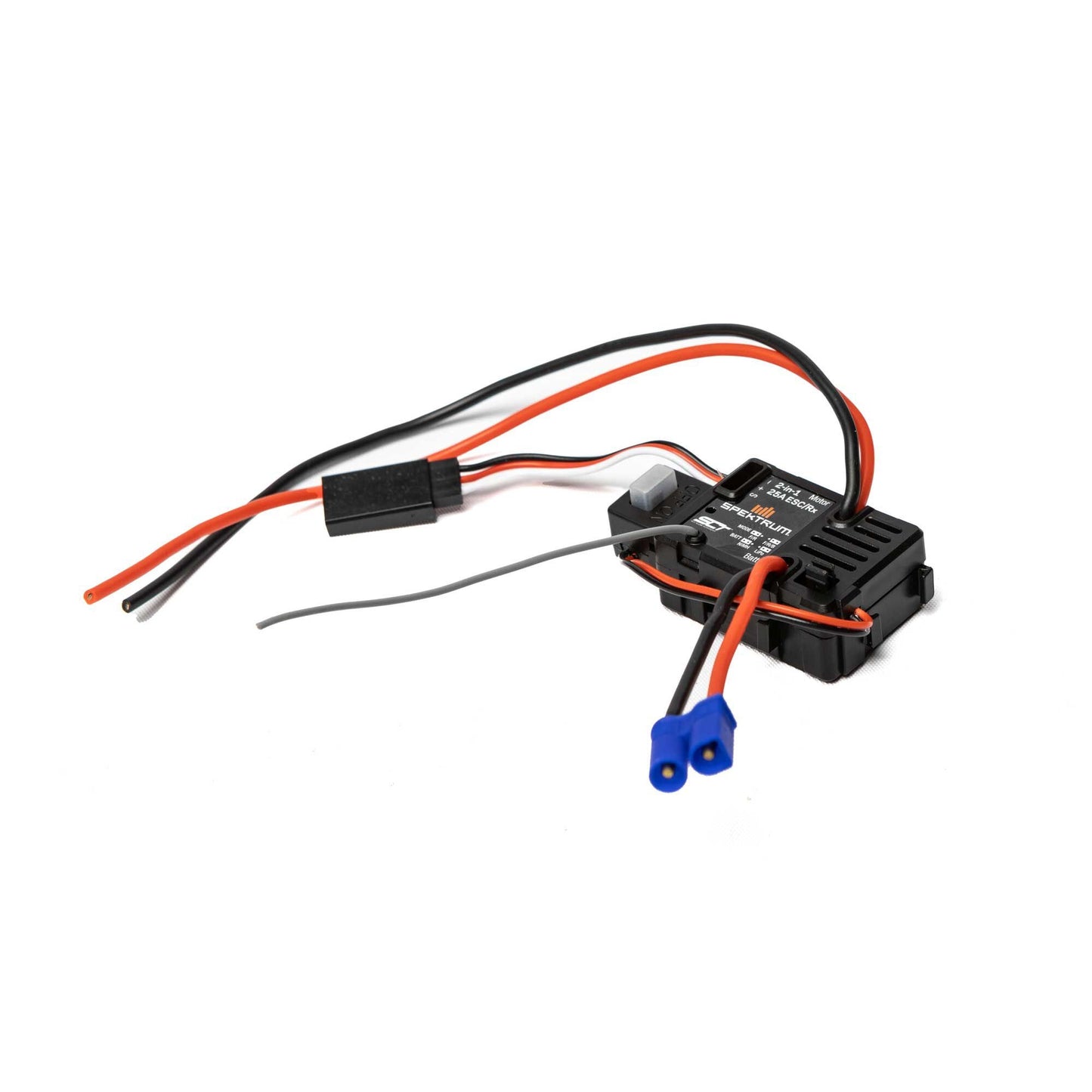 SLT 25A Brushed ESC/Receiver for 1/16-1/18 RC Vehicles (SPMXSE2025RX)