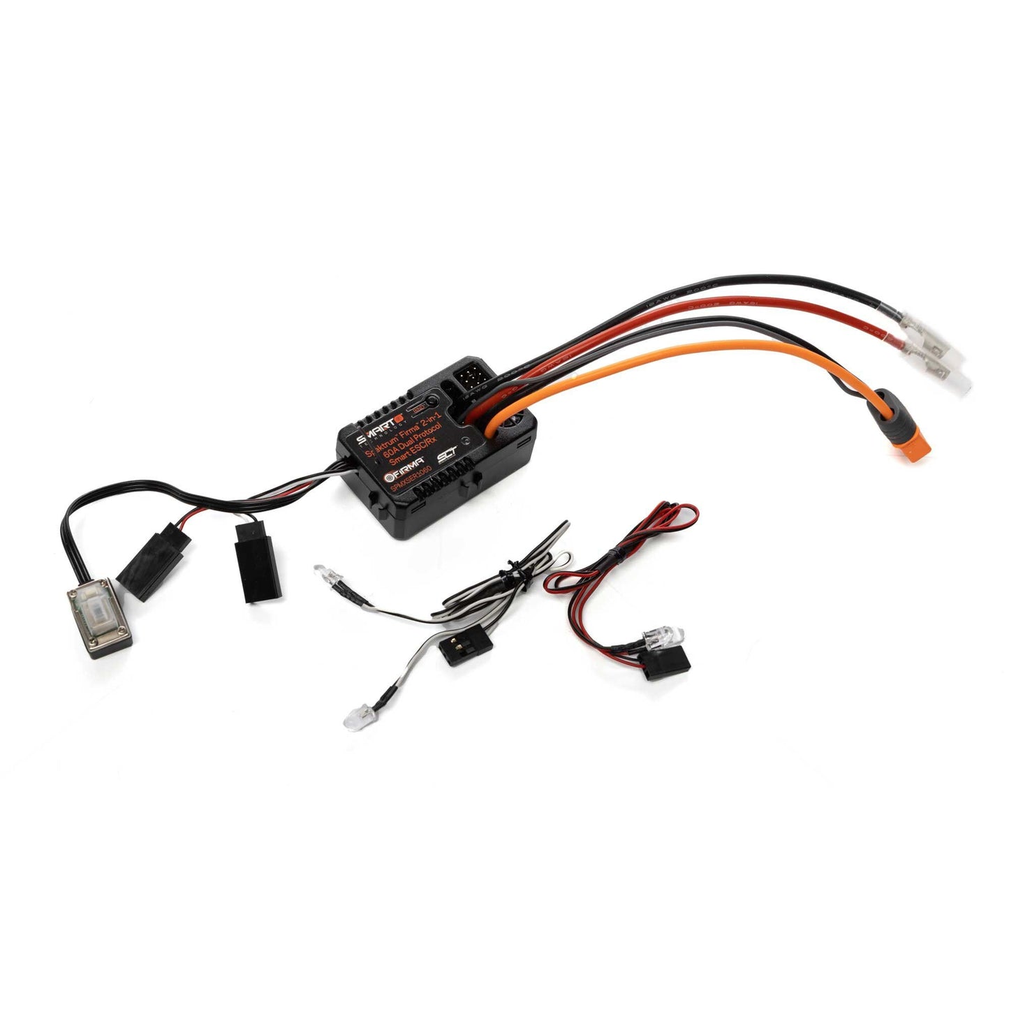 Firma 60A Smart Dual Protocol 2-in-1 ESC and Receiver (SPMXSER1060)