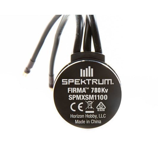 Firma 780Kv Brushless Motor with 6.5mm Bullet Connectors (SPMXSM1100)