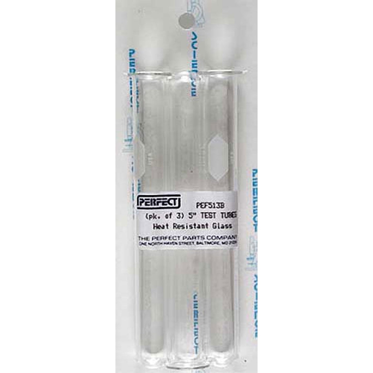 Pack of Three 5 x 8 Inch Test Tubes (SULP513B)