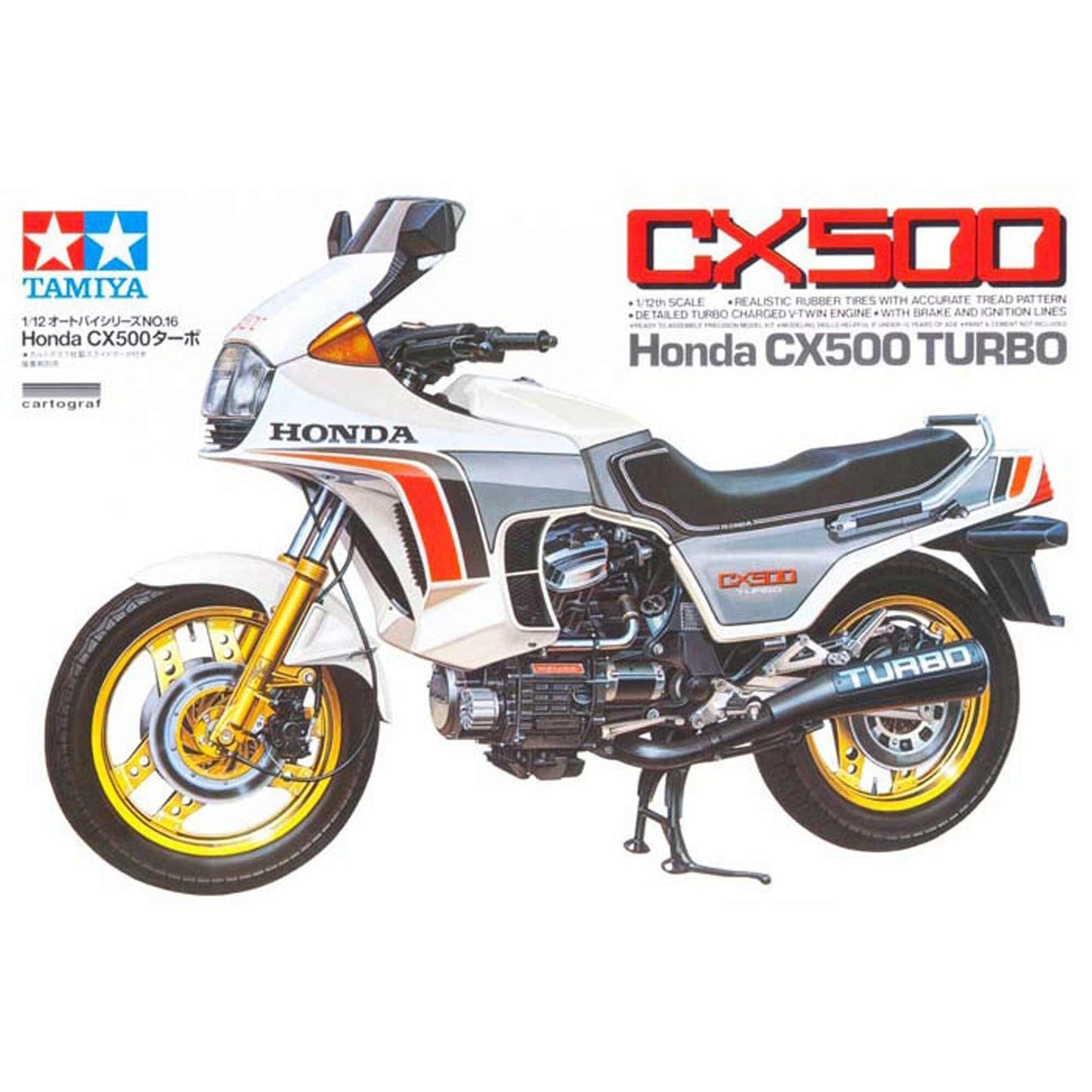 1/12 Honda CX500 Turbo Plastic Model Kit (TAM14016)