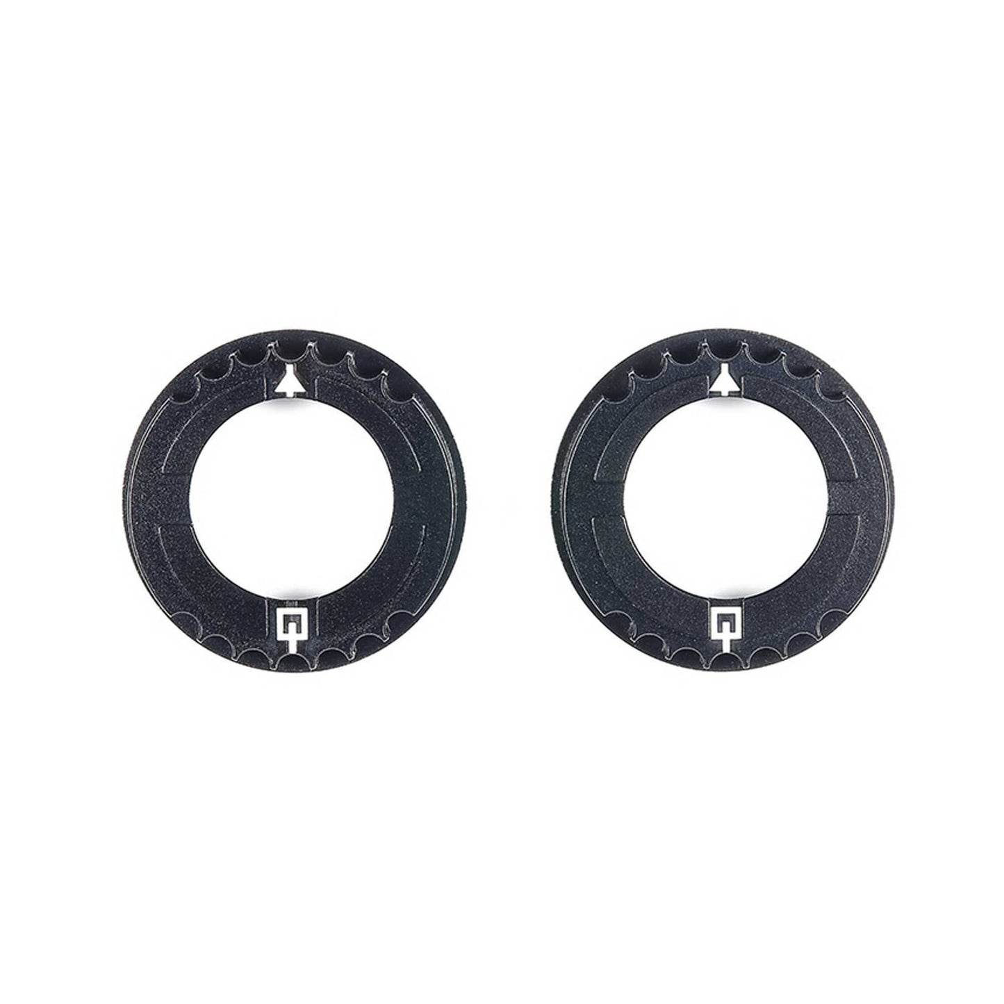 Aluminum Differential Holders 0.5mm Offset (2pcs) for Tamiya Chassis (TAM22079)