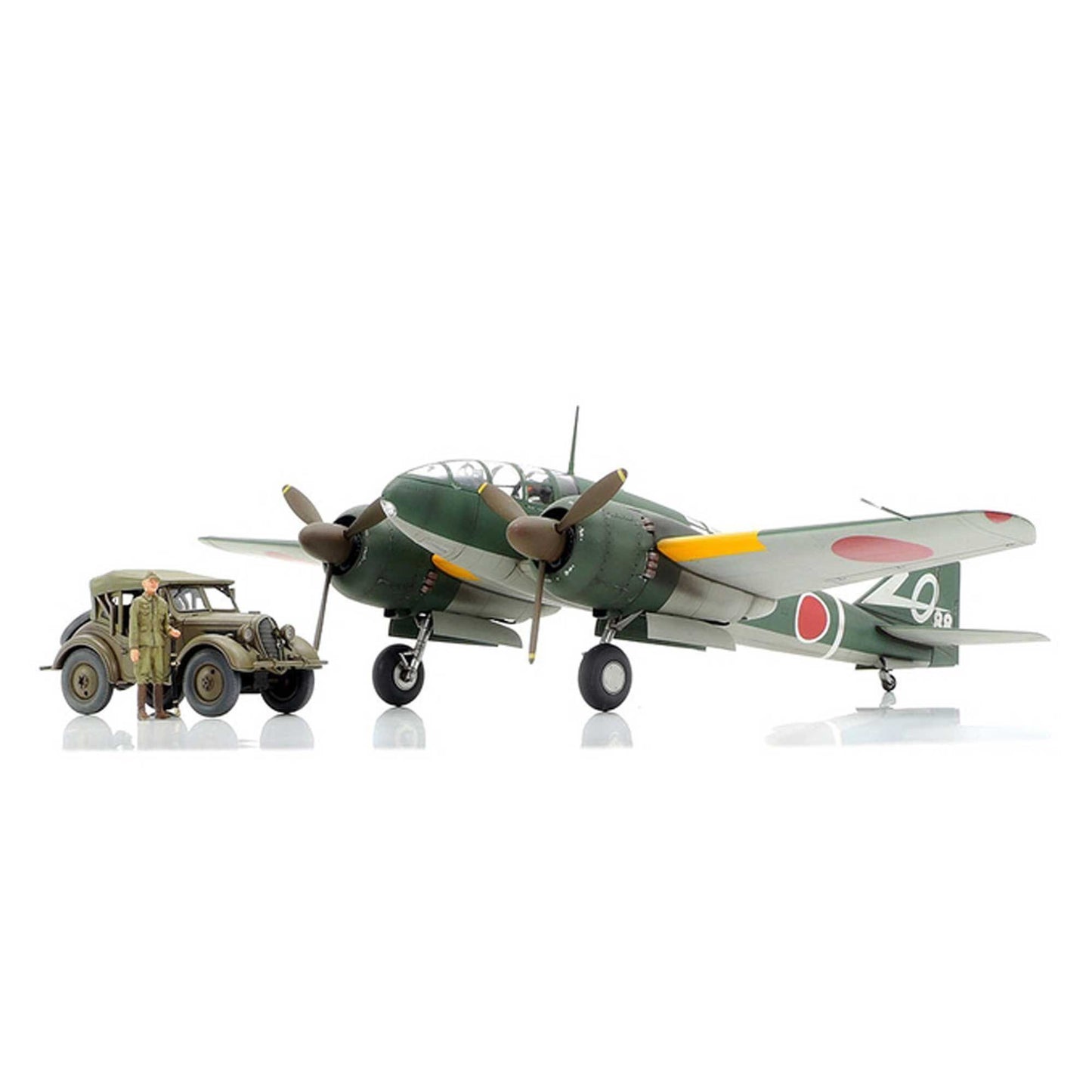 1/48 Mitsubishi Ki-46 III Type 100 and Kurogane Set Plastic Model Kit (TAM25217)