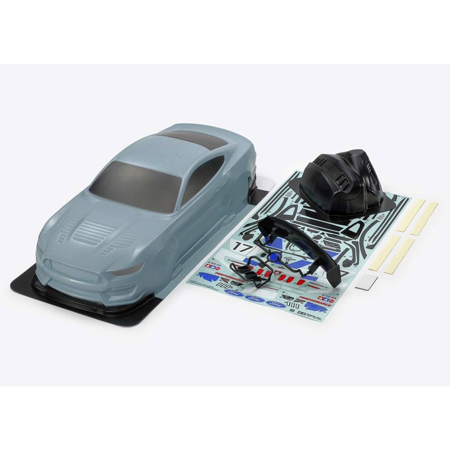 1/10 RC Ford Mustang GT4 Body Parts Set (TAM47485)