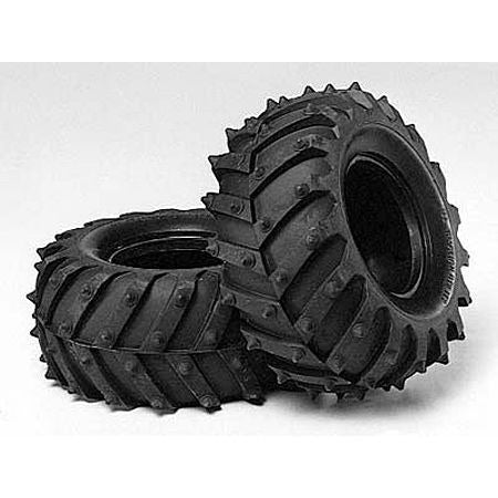1/10 Monster Pin Spike Front and Rear Tires (2) (TAM50374)