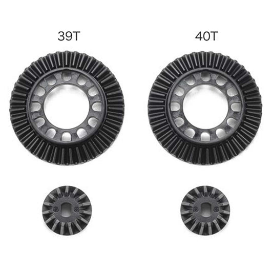 Tamiya XV-02 TT-02 Direct Coupling Ring Gear Set 39T 40T (TAM51704)