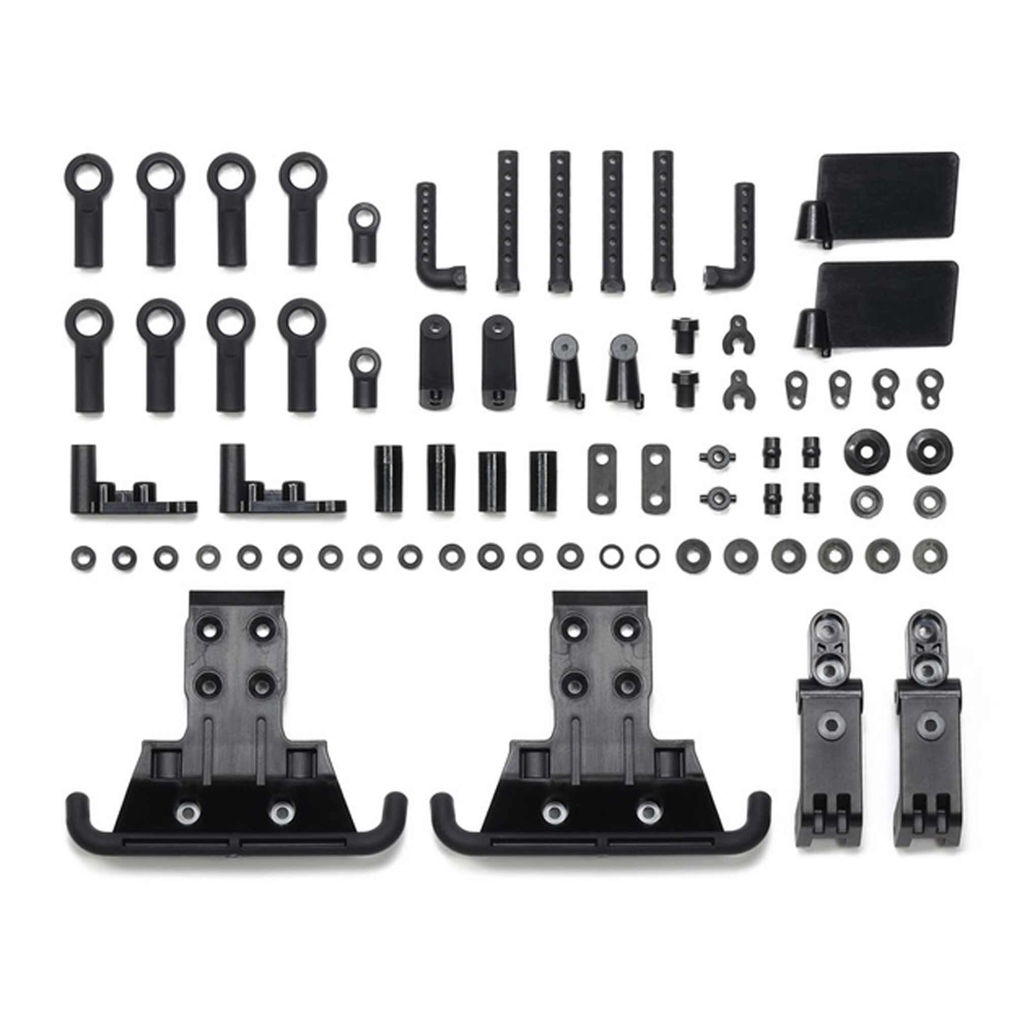 BB-01 A Parts Front Bumper Stay (2) (TAM51711) – Nankin Hobby