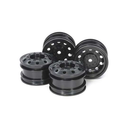 Front and Rear Wheels for 1/10 TT-01, TT-01E, TT-02 (TAM54741)