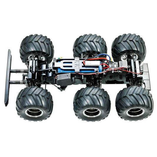 1/18 King Yellow G6-01 6x6 Monster Truck Kit (TAM58653)