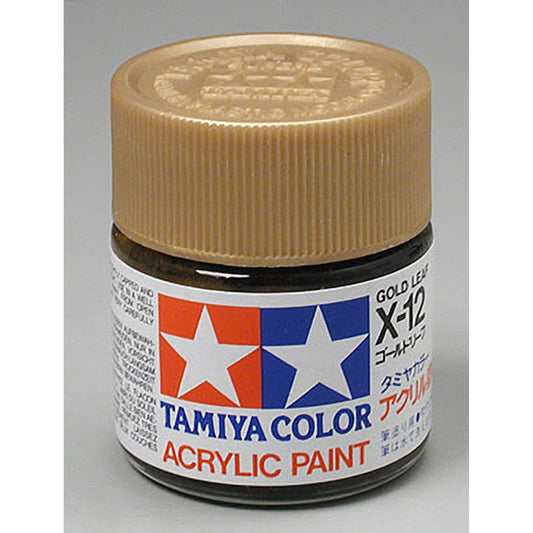 Acrylic X12 Gloss Gold Leaf (TAM81012)