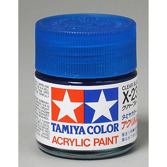 Acrylic X23 Gloss Clear Blue (TAM81023)