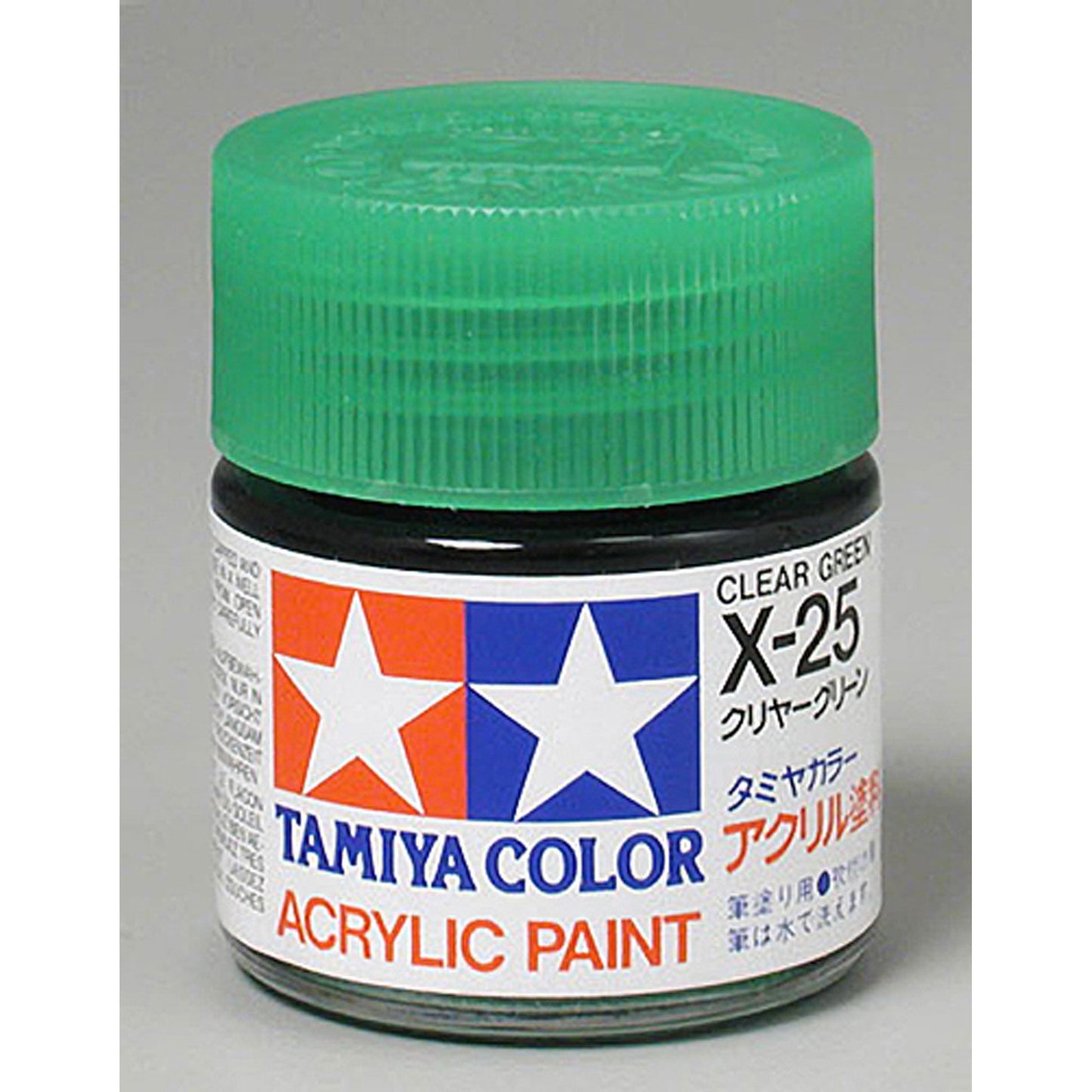 Acrylic X25 Gloss Clear Green (TAM81025)