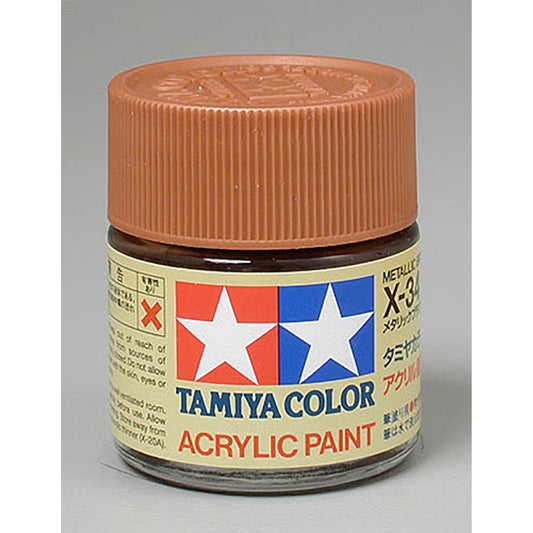 Acrylic X34 Metallic Brown Paint (TAM81034)