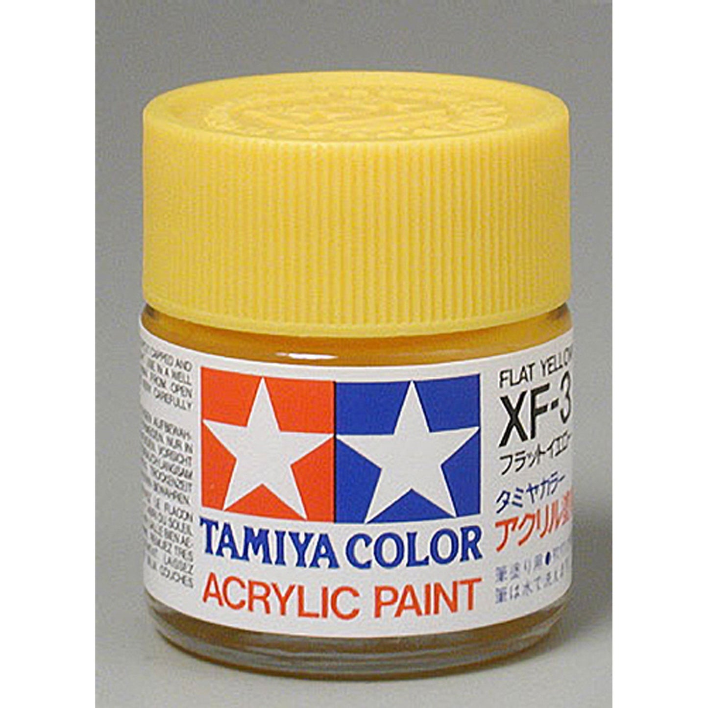 Acrylic XF3 Flat Yellow Paint (TAM81303)
