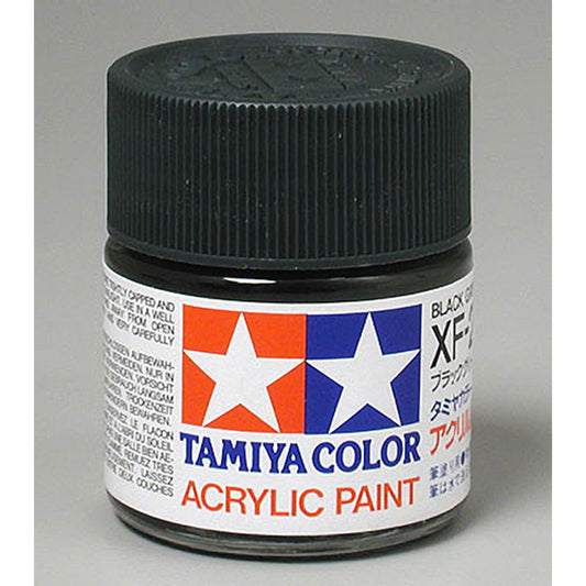 Acrylic XF27 Flat Black Green Paint (TAM81327)