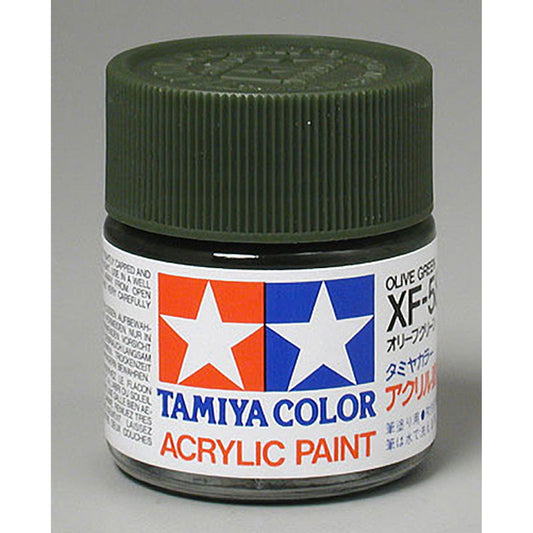 Acrylic XF58 Flat Olive Green Paint (TAM81358)