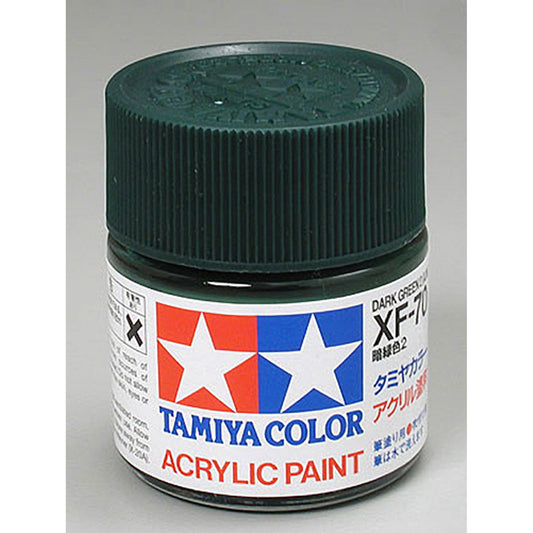 Acrylic XF70 Dark Green Paint (TAM81370)