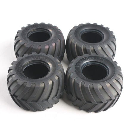 1/12 Front/Rear Tires for Lunchbox and Pumpkin (TAM9805213)