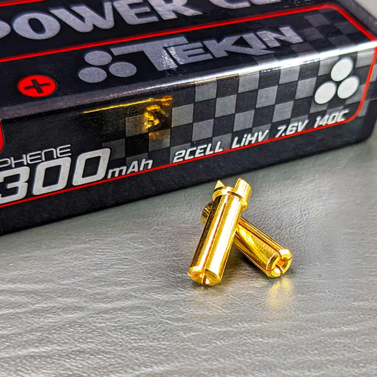 7.6V 6300mAh 2S 140C Shorty LiHV Battery (TEKTT1618)