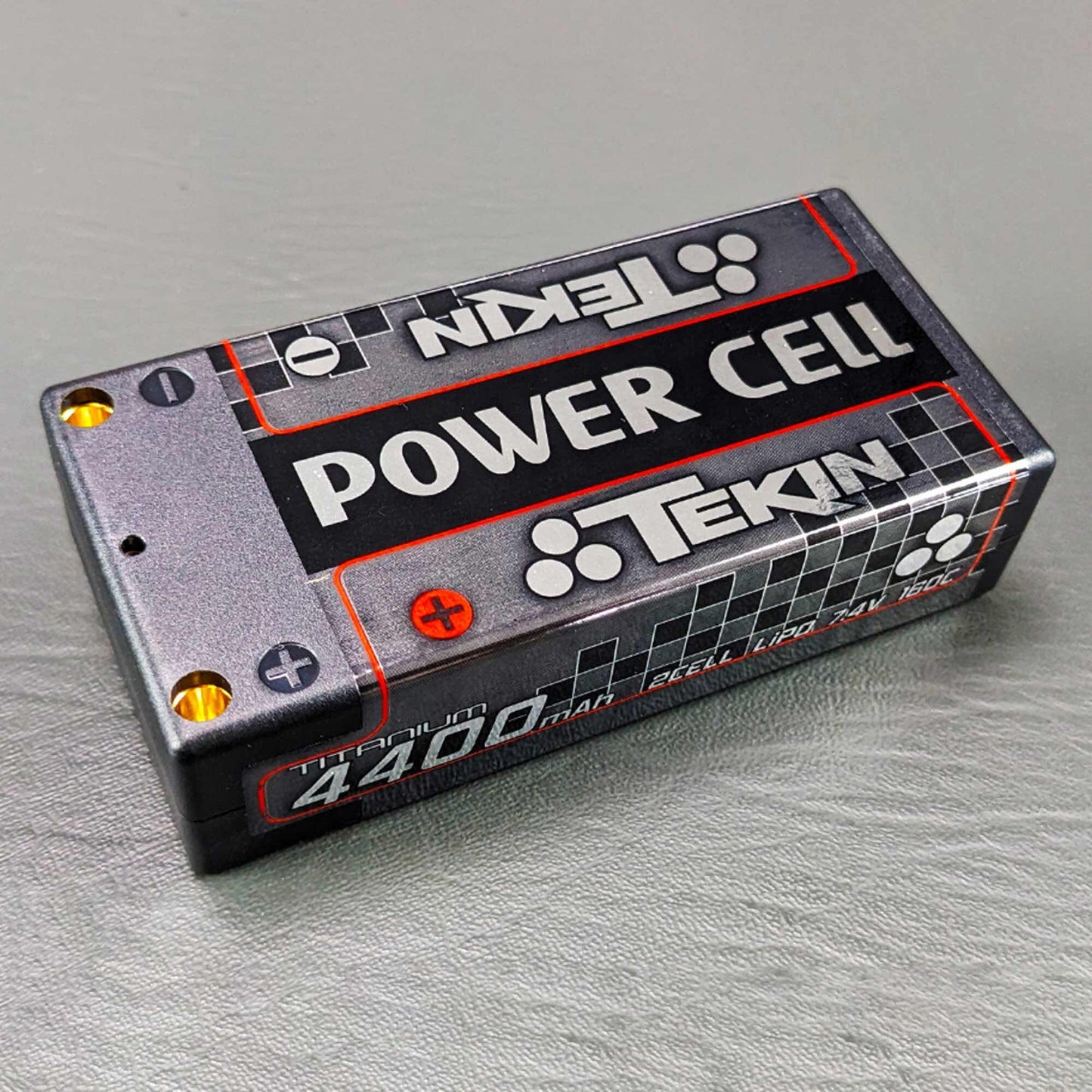 7.4V 4400mAh 2S 160C Shorty LiPo Battery (TEKTT1652)