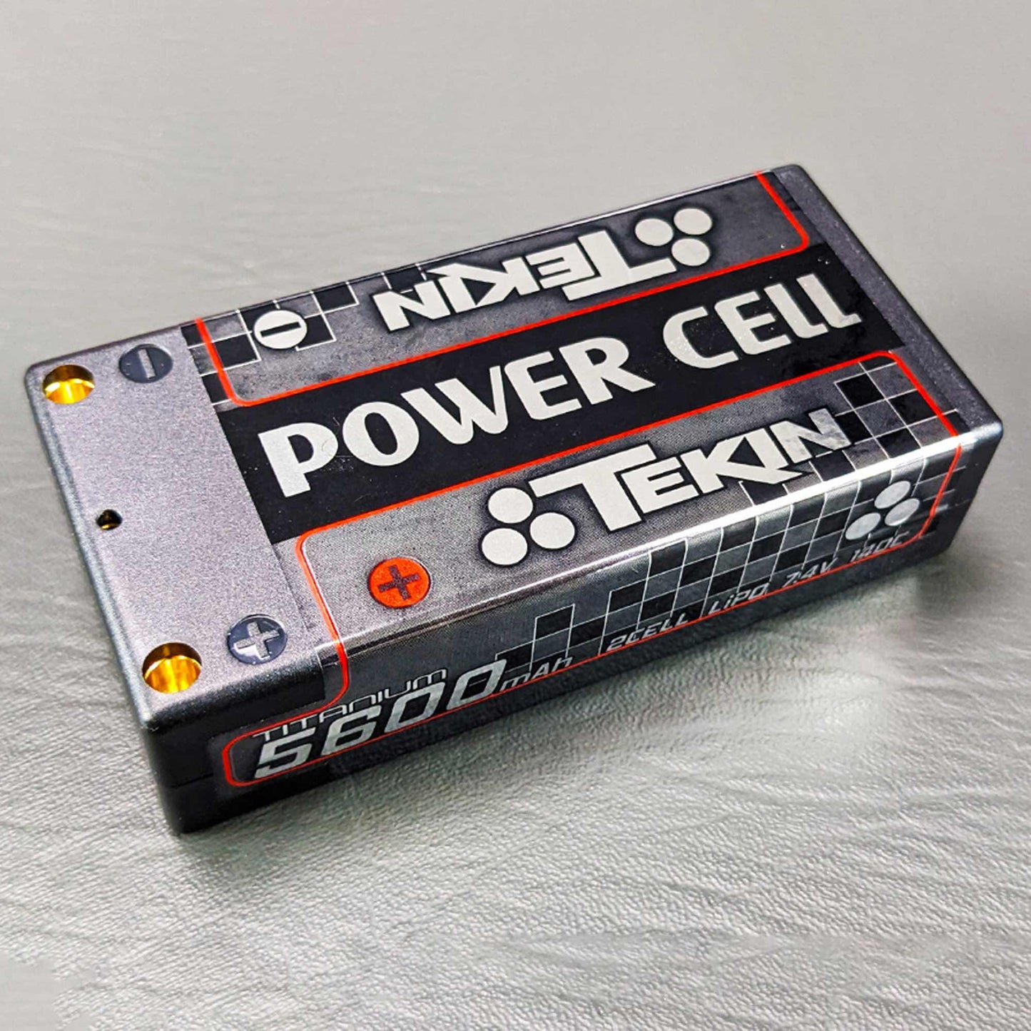 7.4V 5600mAh 2S 140C Shorty LiPo Battery (TEKTT1653)