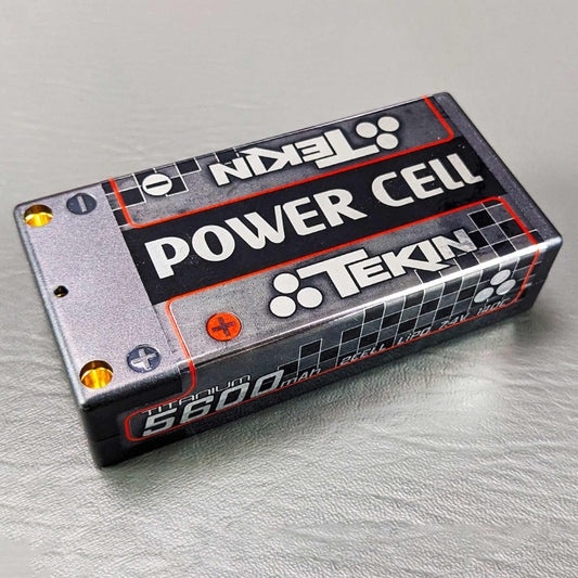 7.4V 5600mAh 2S 140C Shorty LiPo Battery (TEKTT1653)
