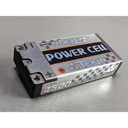 2S 4500mAh 140C Shorty LCG Battery Pack with 5mm Bullets (TEKTT1654)