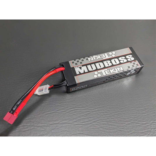 7.4V 5200mAh 2S 50C Mudboss LiPo Battery with T-plug (TEKTT1658)
