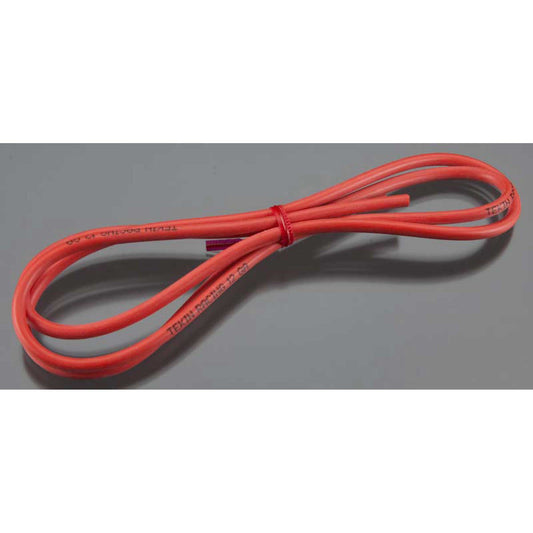 36" Red Silicon Power Wire 12 AWG (TEKTT3012)