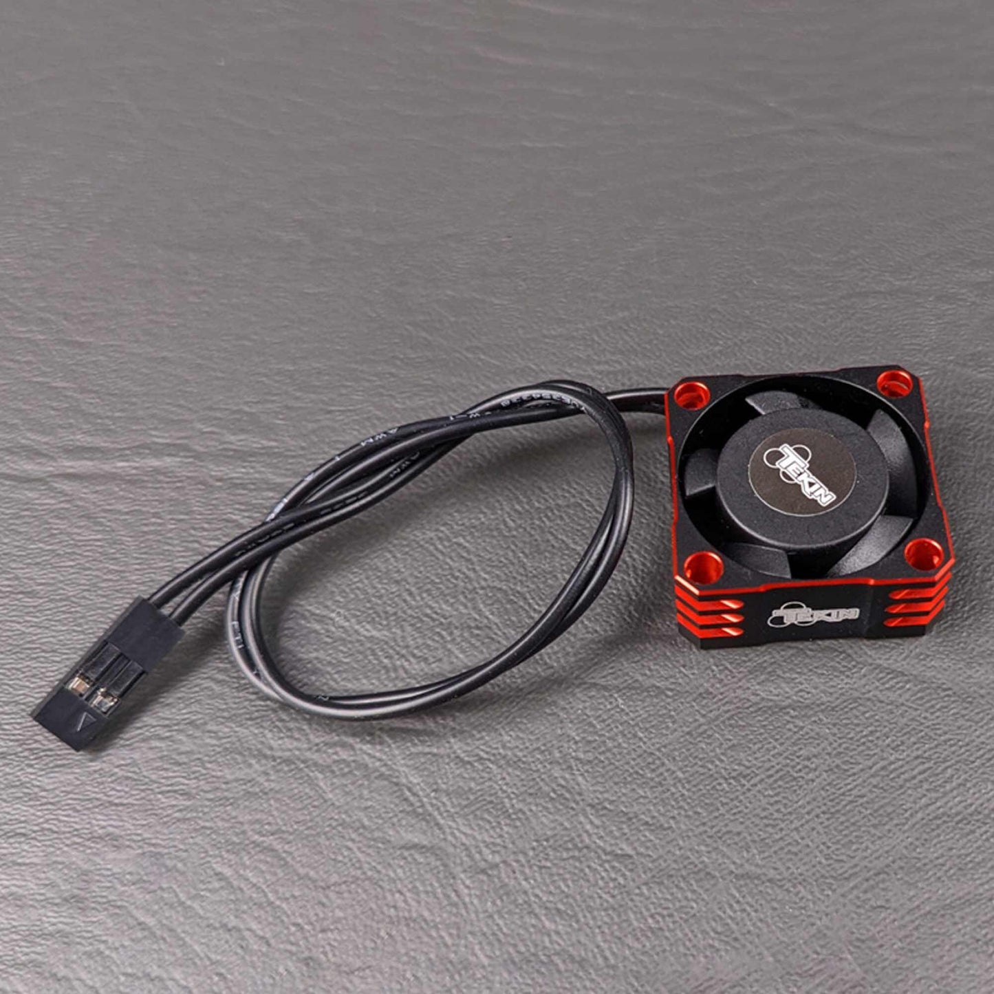 Fan 25x25x10 Hiflow Black and Red (TEKTT3859)