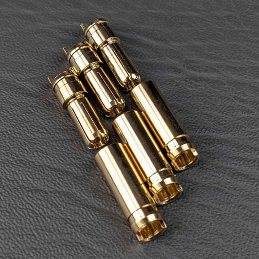 5mm Straight Male and Female Connector Sets (3) (TEKTT4002)
