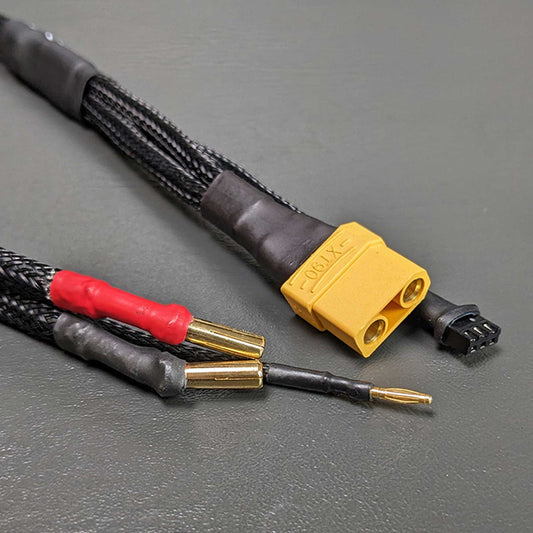 Charging Cable 2S 5mm/XT90 for LiPo Batteries (TEKTT4019)