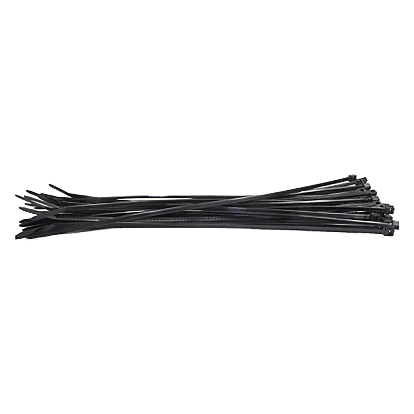8" Black Tie Wraps Pack of 25 (TEP3002)