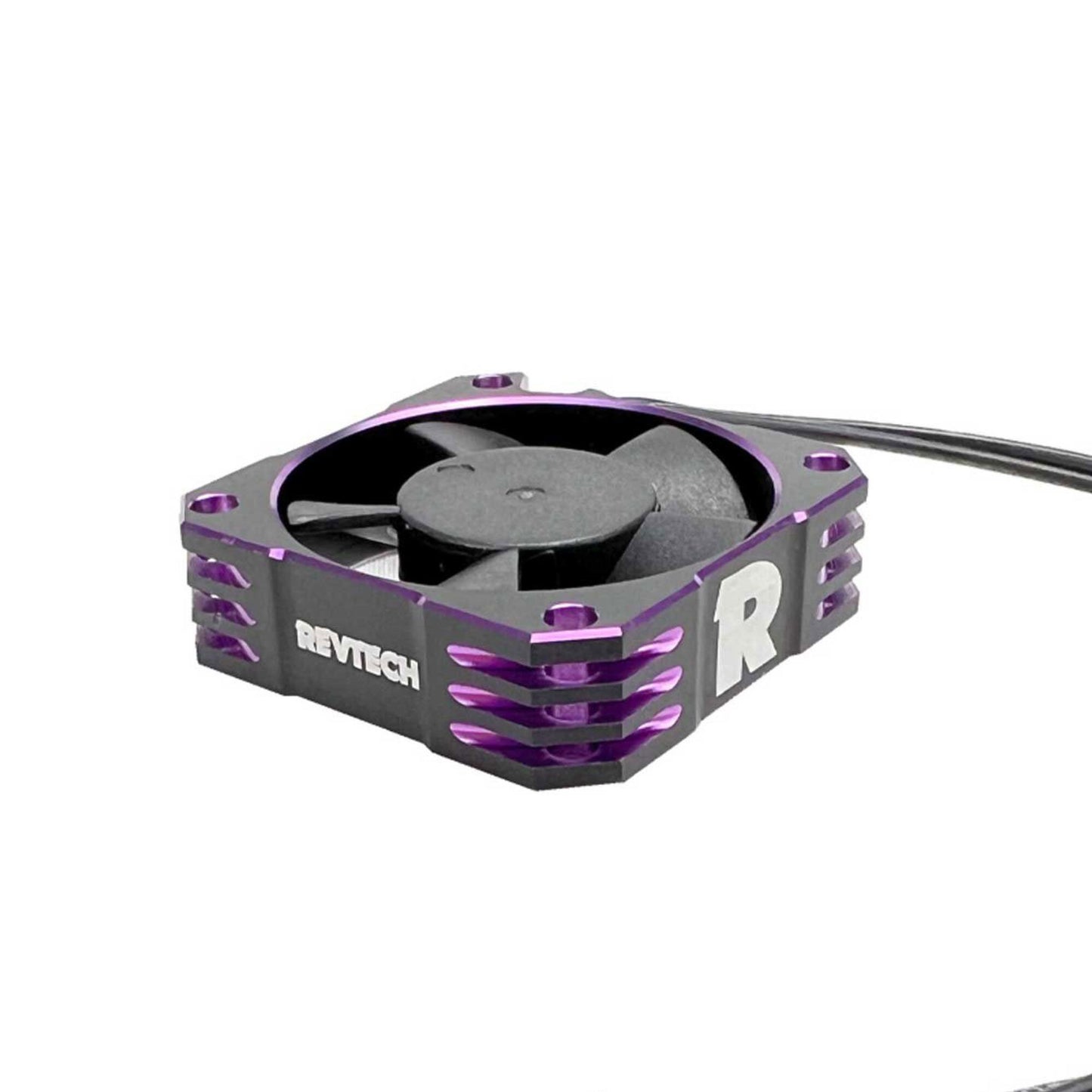 Aluminum 35x35mm Ball Bearing Fan (Purple) (TEP3083)
