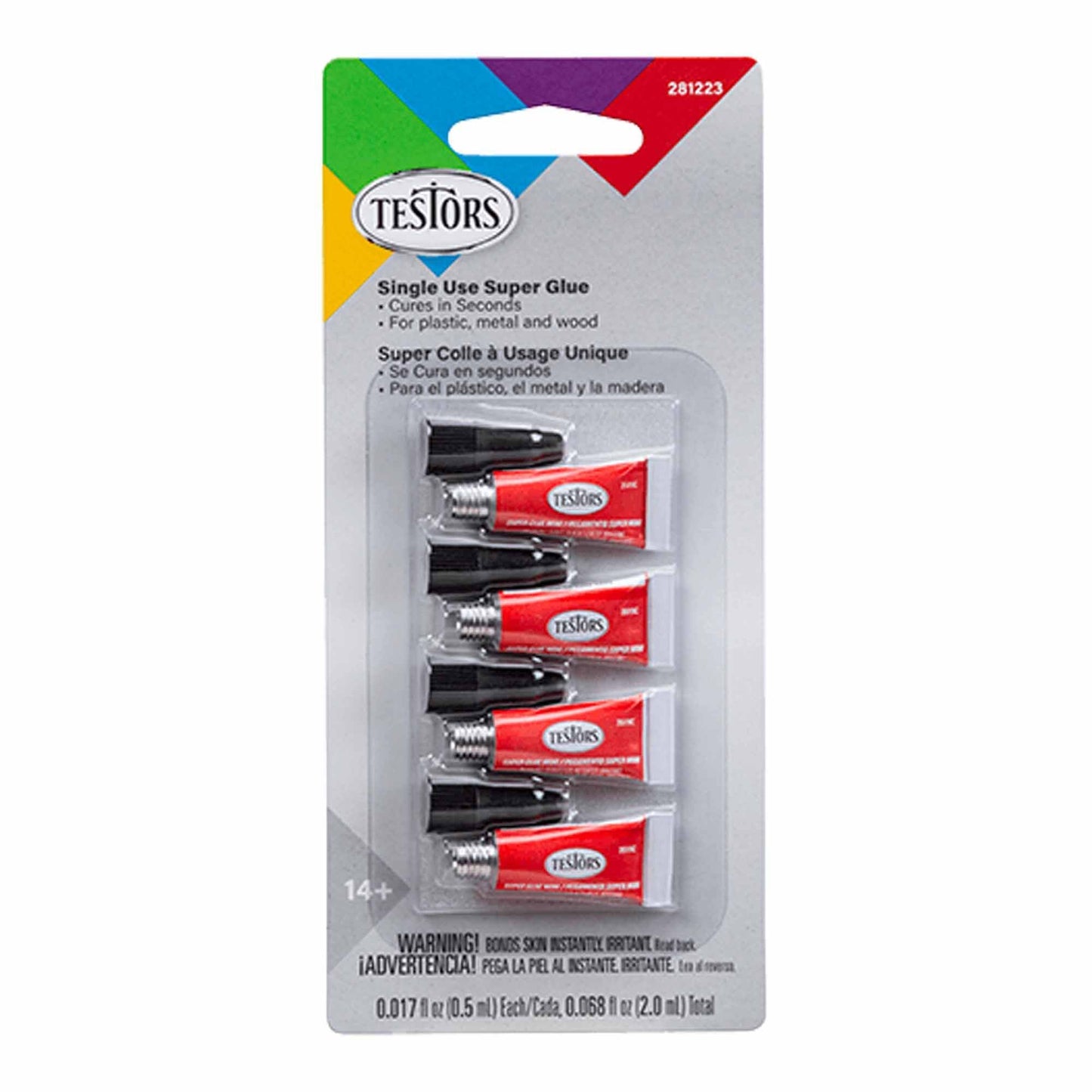 Single Use Super Glue Set (4) (TES281223)
