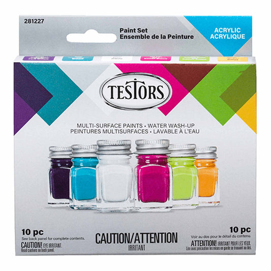 6 Piece Acrylic Paint Set, Trend (TES281227)