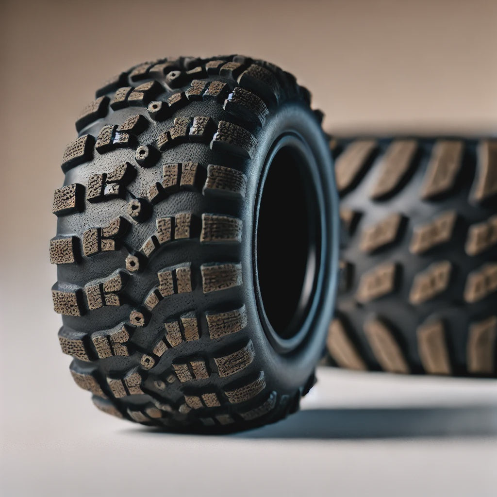 Test 2.8" Test Compound Tires for Test Car (2) (TESTPART1)