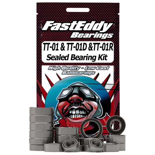 Sealed Bearing Kit for Tamiya TT-01 Chassis (TFE1389)