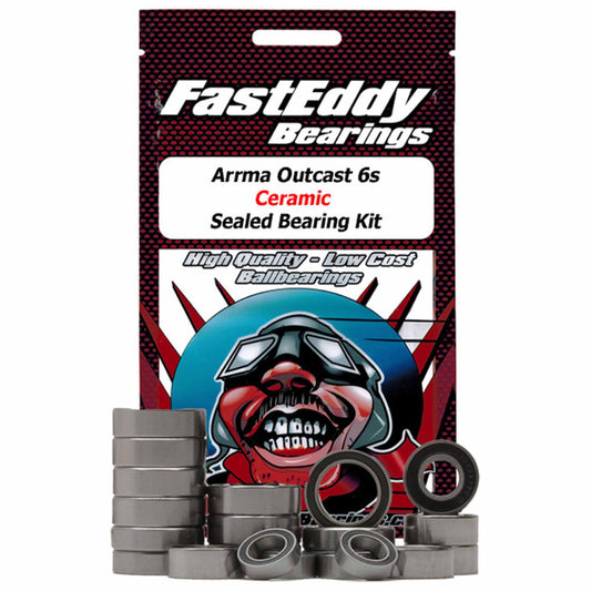 Arrma Outcast 6S Ceramic Sealed Bearing Kit (TFE4564)