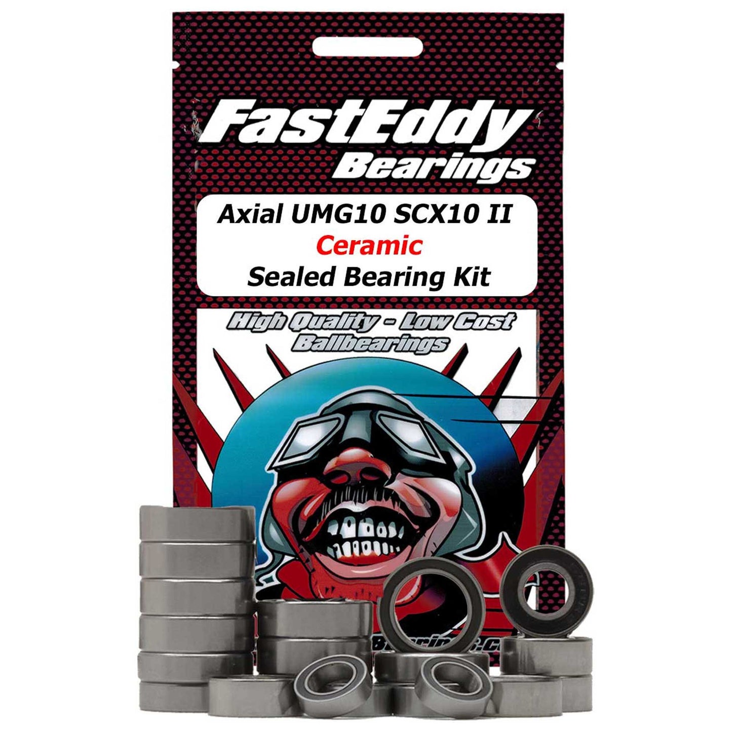 Axial UMG10 SCX10 II Ceramic Sealed Bearing Kit (TFE5827)