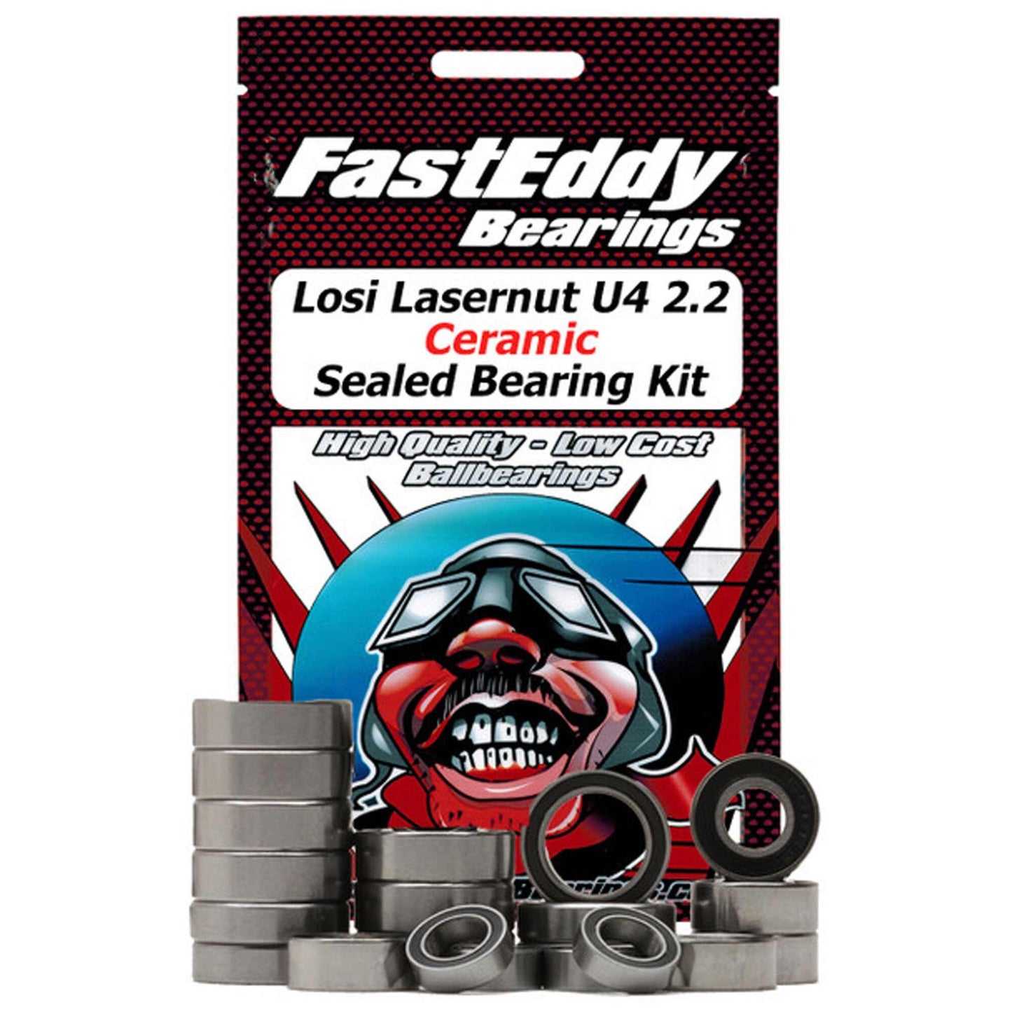 Ceramic Sealed Bearing Kit for Losi Lasernut U4 2.2 (TFE6328)