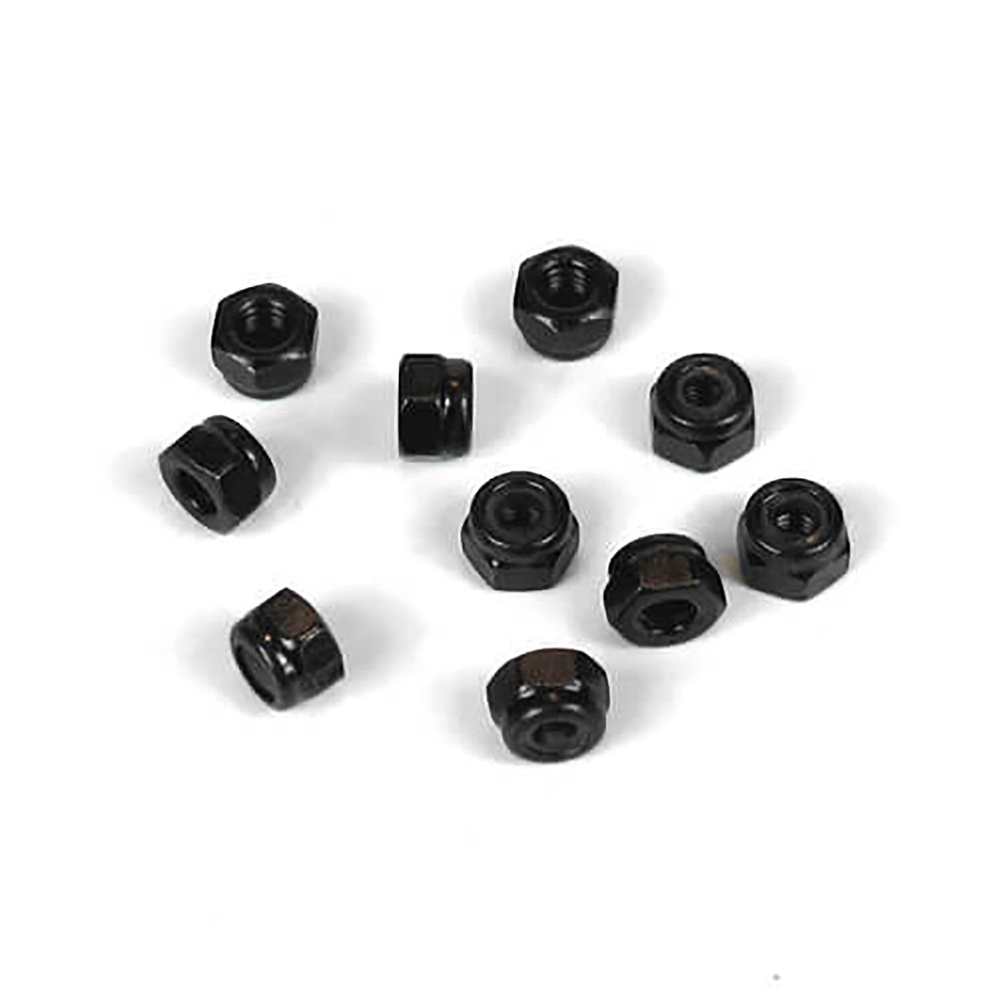M3 Locknuts Black (10 Pack) (TKR1201)
